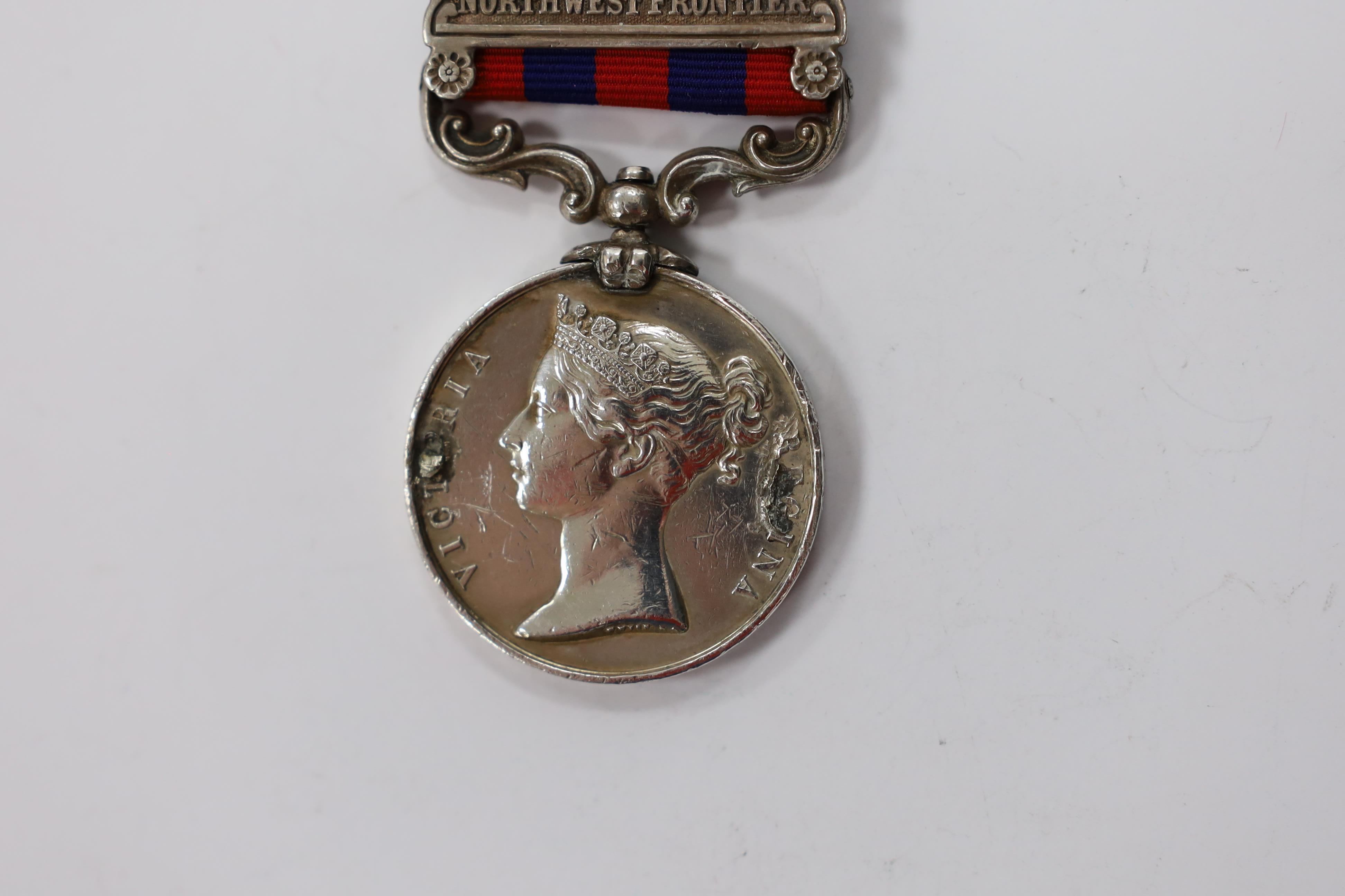 An India General Service Medal with North West Frontier clasp to 67 J.Saxon Hm's 1st Bn 6th Regt